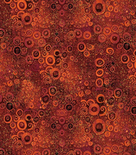 Load image into Gallery viewer, FLORAL SCROLL METALLIC BLENDER FABRIC