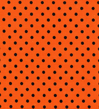 Load image into Gallery viewer, ORANGE DOTTY FABRIC

