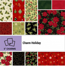 Load image into Gallery viewer, CHARM HOLIDAY BATIKS CHARM PACK

